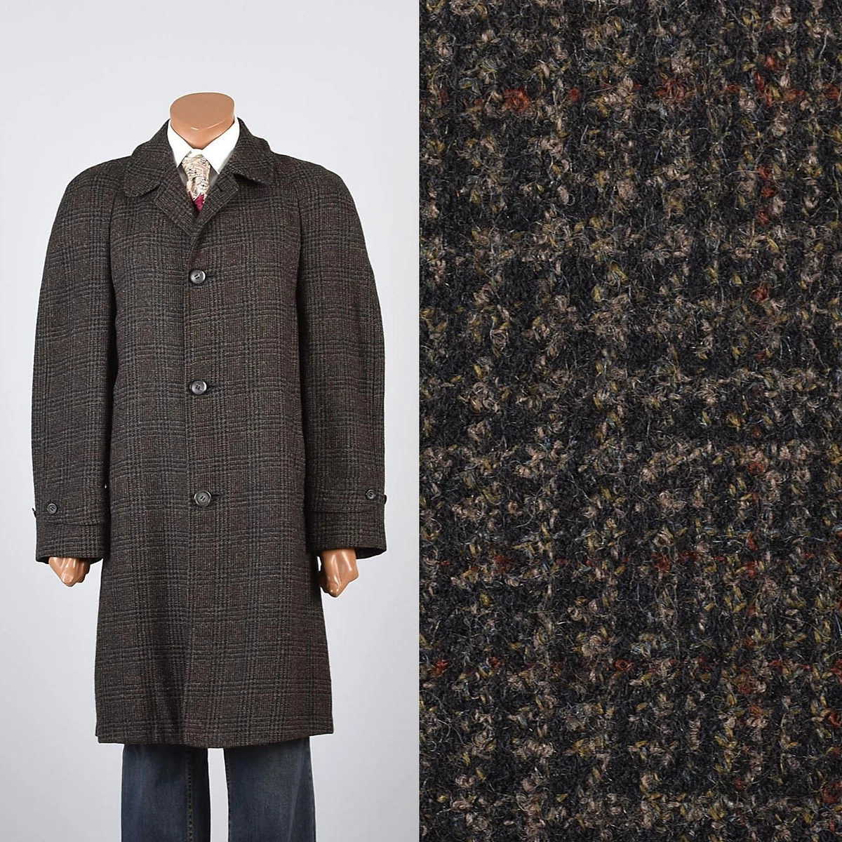 1950s clearance wool coat