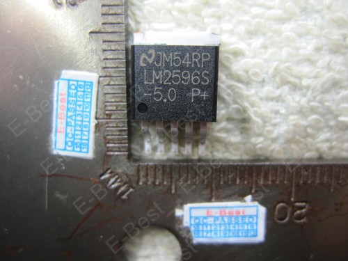 2pcs LM25965 LM2S96S LM259GS LM2596S 5.0 LM2596S5.0 LM2596S-5.0 TO263-5 ...