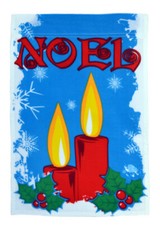 Christmas Noel Garden Flag 12x18in Christmas Yard Flag