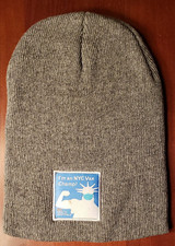 NEW YORK CITY STATUE OF LIBERTY 'I'M AN NYC VAX CHAMP!' BEANIE HAT