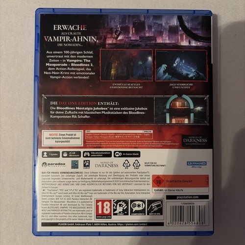 Vampire: The Masquerade - Bloodlines 2 PlayStation 5 - PS5 - Bild 2 von 4