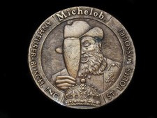 ND19143 VINTAGE 1977  MICHELOB ANHEUSER-BUSCH, INC.  BEER  BOOZE BELT BUCKLE