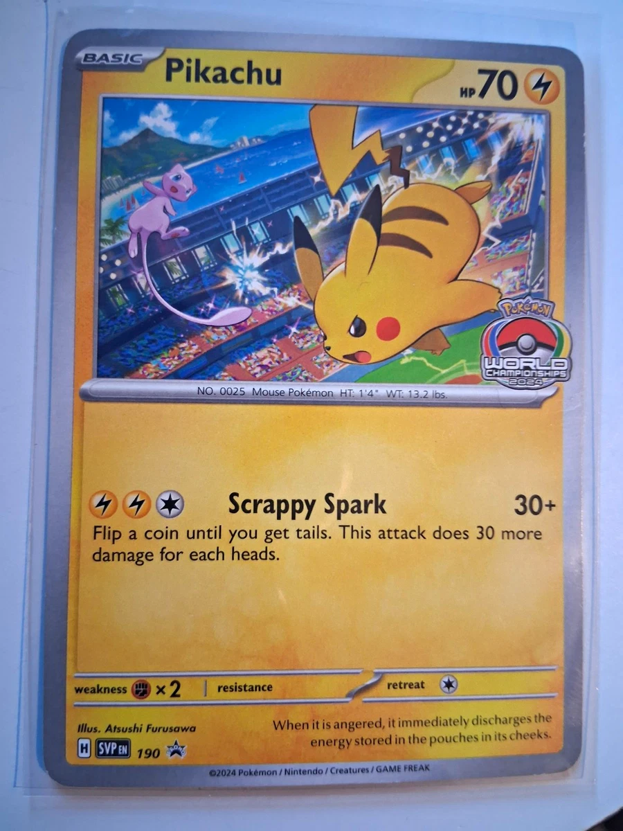 25+ Pikachu 190 Sv: Scarlet & Violet Promo Cards for sale
