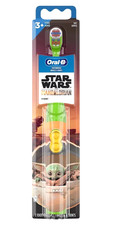 Star Wars Mandalorian Kids Battery Powered Soft Bristles Toothbrush Ages 3 OralB