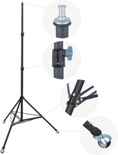 LINCO 9ft White Light Tripod Heavy Duty Stand for Photo Video Studio Lighting