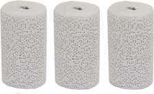 Plaster Cloth Gauze Bandages 3 Pack 4"x15' Rolls for Crafts