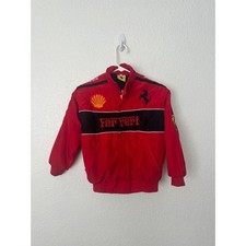 Scuderia Ferrari Vintage Racing Jacket Embroidered Nice Man Sports Horse Logo