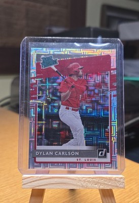 2020 Panini Donruss - Rated Prospects Dylan Carlson #RP-10 Vector (RC)