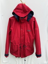 Berghaus Cornice IA Gore-Tex Jacket Red Waterproof Hooded Vintage Hiking Small