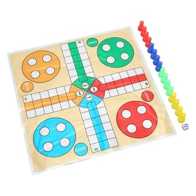 Snake Flying Chess Game 3 In 1 Interactive Portable Family Dice Game Set With Cl