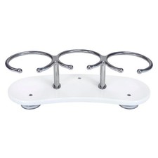 Boat Outfitters Triple Stainless Steel Boat Drink Holder White Pack Of 1 Boat Outfitters Triple Stainless Steel Boat Drink Holder White Pack Of 1