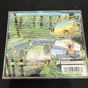 SEGA Sega Bass Fishing Sega Dreamcast CIB Tested and Working