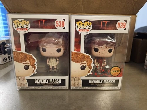 Funko Pop! Movies: IT Beverly Marsh and Bloody Chase Bundle #539