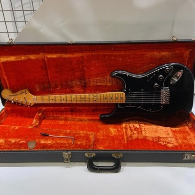 Fender STRATOCASTER Black 1978 Electric Guitar | eBay