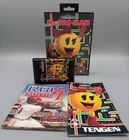 Ms. Pac-Man Sega Genesis CIB, Tested & Working Hang Tab Free Shipping🇺🇸 Mint💎