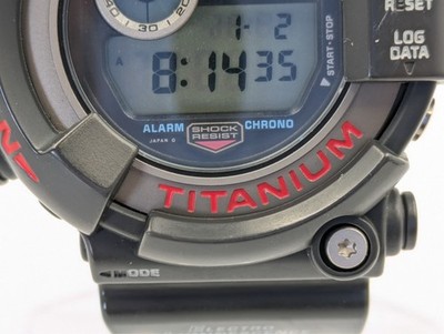 G-SHOCKフロッグマンDW-8200 200m ダイバーズウォッチ CASIO G-SHOCK Frogman DW-8200 Titanium ISO 200 m Diver