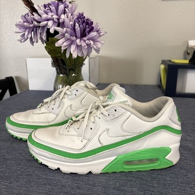Size 11 - Undefeated x Nike Air Max 90 White Green Spark