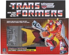 Transformers G1 Commemorative Series I Hot Rod Reissue Figure  Rodimus Major  -