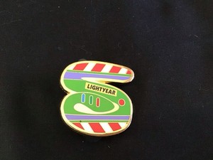 DLP Buzz Lightyear Toy Story Generation Character Icon Letter S DLRP Disney Pin