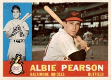 1960 Topps #241 Albie Pearson