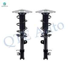 Pair 2 Rear L-r Quick Complete Strut-coil Spring For 2015-2018 Jeep Renegade Fwd