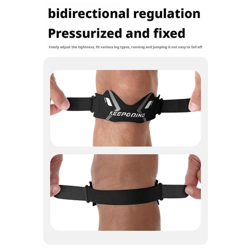 Protector de rodilla con correa rotuliana deportiva cuerda para saltar para correr protector de rodilla,; - Imagen 17 de 30