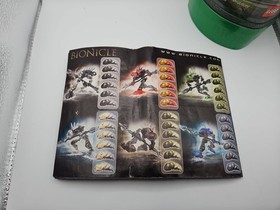 LEGO BIONICLE SET 8589 LERAHK COMPLETE  W/ MANUAL 2004 OPENED VINTAGE LEGO NO CD