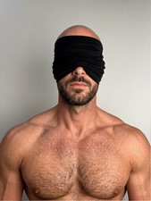Head Cover Eyes Blindfold Mask BDSM Cosplay Dress Up Head Tube Hood Halloween