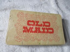 Jumbo Old Maid Card Game Milton Bradley 1968 Vintage 4875 missing 1 no box