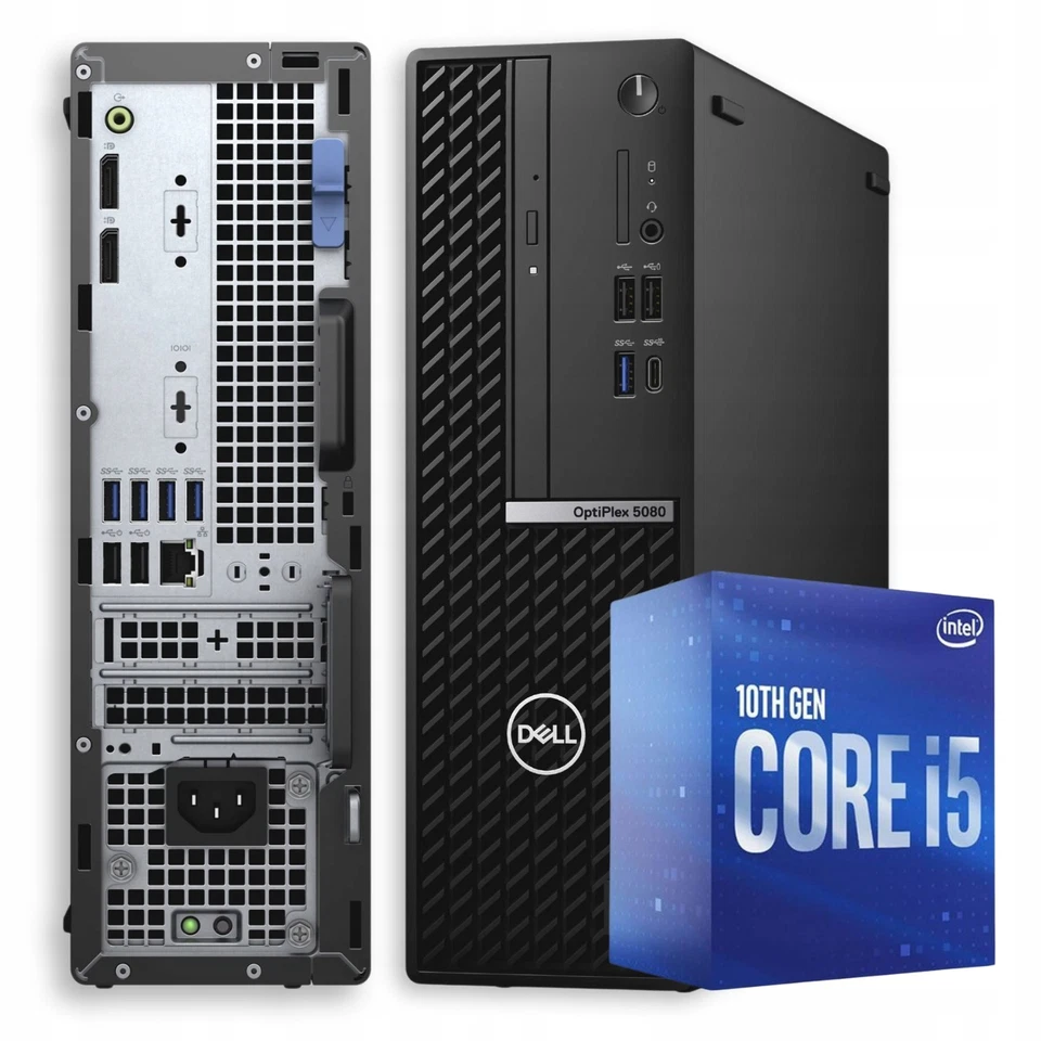 Computadora PC Dell Optiplex 5080 SFF i5 10GEN 512GB SSD/16GB Windows 11 Pro