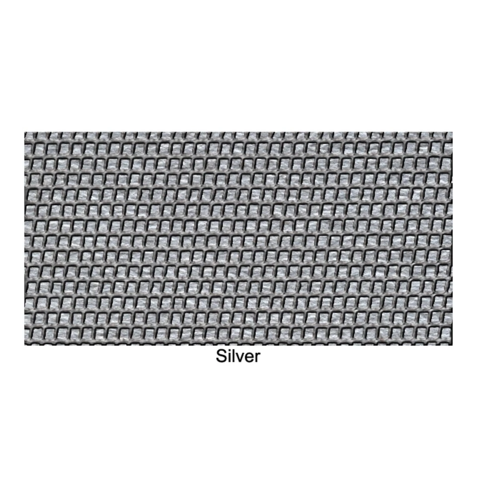 Package Tray for 1973-1977 Oldsmobile Cutlass Supreme 2 Dr Silver Mesh w/Speaker - Image 2 of 4