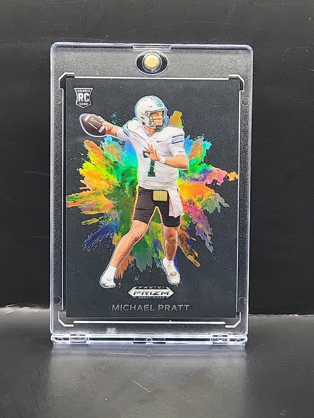 2024 Panini Prizm Draft Picks #CB-8 Color Blast Michael Pratt Case Hit