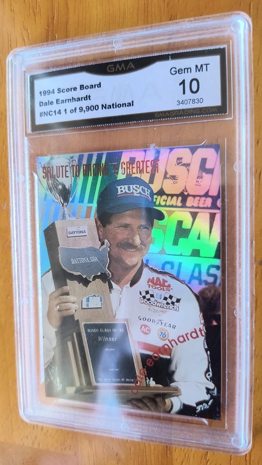 Dale Earnhardt 1994 Score Card - Image 4 of 4