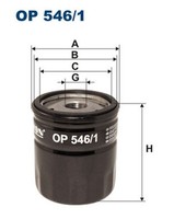 ÖLfilter Filtron OP 546/1 Anschraubfilter FüR Focus DM2 Mondeo Galaxy MAX BA7 4