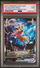 PSA 9 Jolteon VMAX SWSH184 Full Art Promo Premium Collection 2021 Pokemon Card