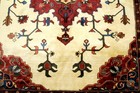 8X6 MASTERPIECE MINT HAND KNOTED 400+KPSI VEGETABLE DYE HERIZZ SERAPI WOOL RUG — photo 9