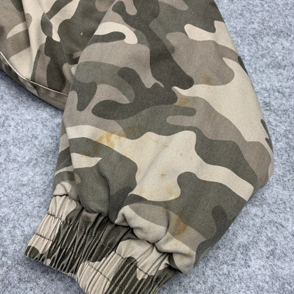 RedHead Camouflage Jacket Size Small Quilted Lined Hideaway Hood Hunting - Image 4 of 4