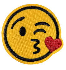 Emoji Patch/Badge High Quality Iron-On Sew-On