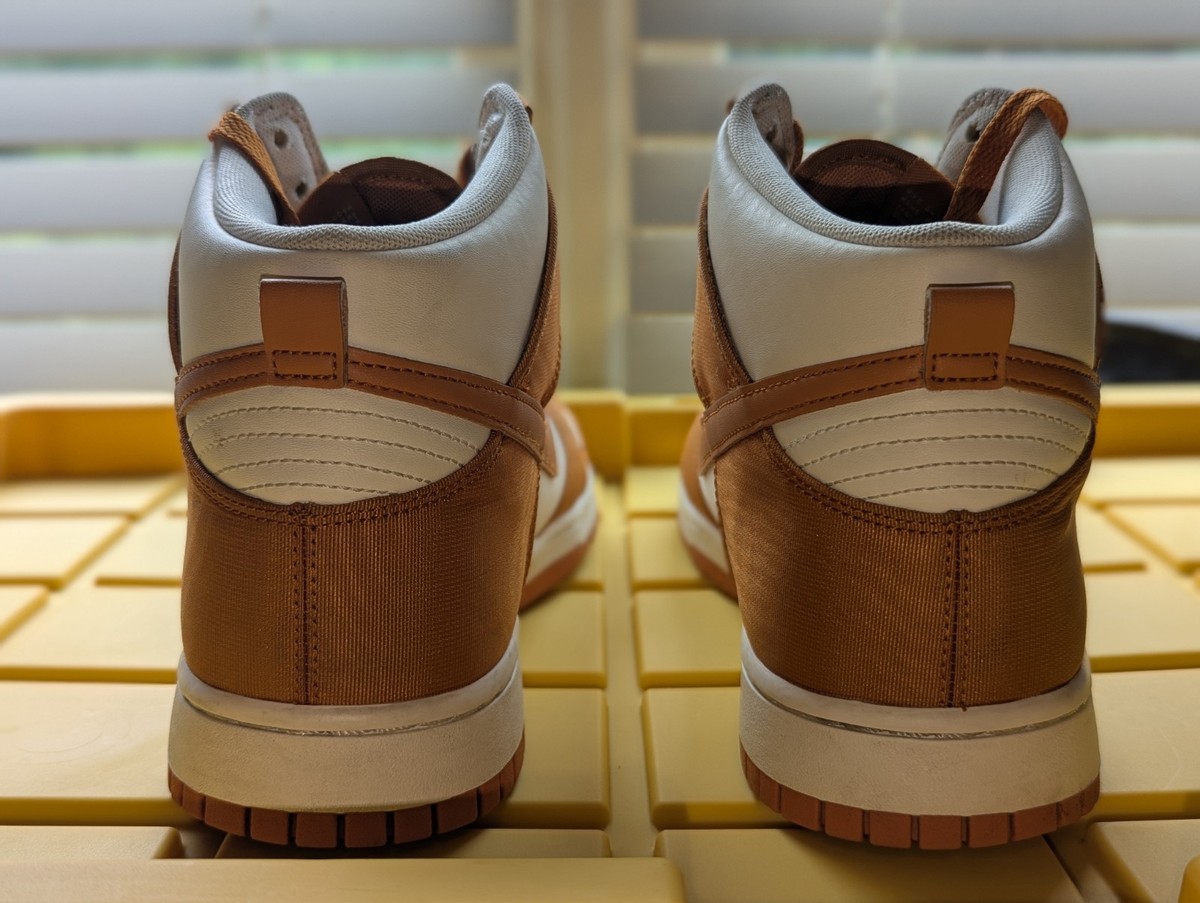 Nike Dunk Hi Retro SE Unisex Shoes Size 12  Monarch / Monarch / Sail No Box View 4