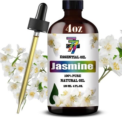 Jasmine Essential Oil (4 oz/120 ml)   Jasmine Oils for Aromatherapy, diffusers