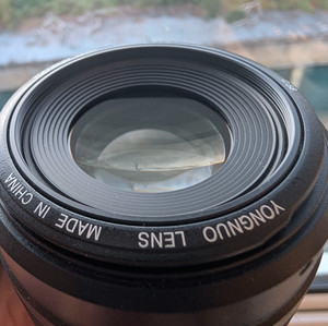Yongnuo YN50mm 50mm F1.4 Lens for Canon EF And EF-S Mount Excellent Condition