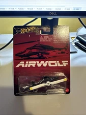 Hot Wheels Airwolf Helicopter Pop Culture HXD63
