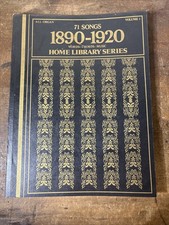 1890-1920 71 Songs Words Chords Home Library Series Volume 1 All Organ Music