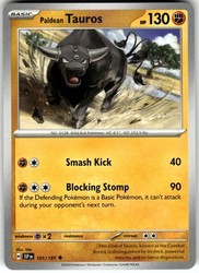 Paldean Tauros 101/191 Surging Sparks