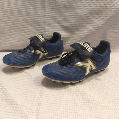 KELME TRUENO M VINTAGE K Blue LEATHER SIZE: 6.5 MADE IN SPAIN