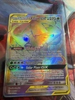 Pokemon Venusaur & Snivy GX Tag Team Rainbow Holo Card 249/236 Cosmic Eclipse