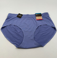 Bali One Smooth U High Waist Cut Brief Panties Blue Size 2XL 9 NWT