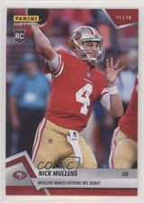 2018 Panini Instant NFL /1545 Nick Mullens #83 1m1a