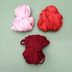  3 Pack Macrame Cord Craft Supplies Cotton Ribbon for Children's Day