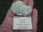 Prehnite and calcite from the Trautvetter quarry in Hesse